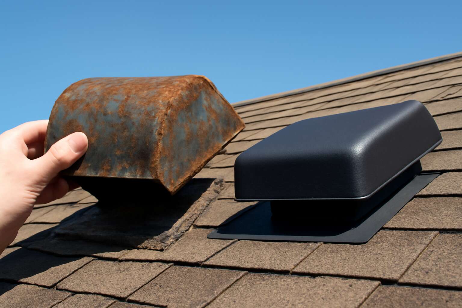 roof vent cover replacement