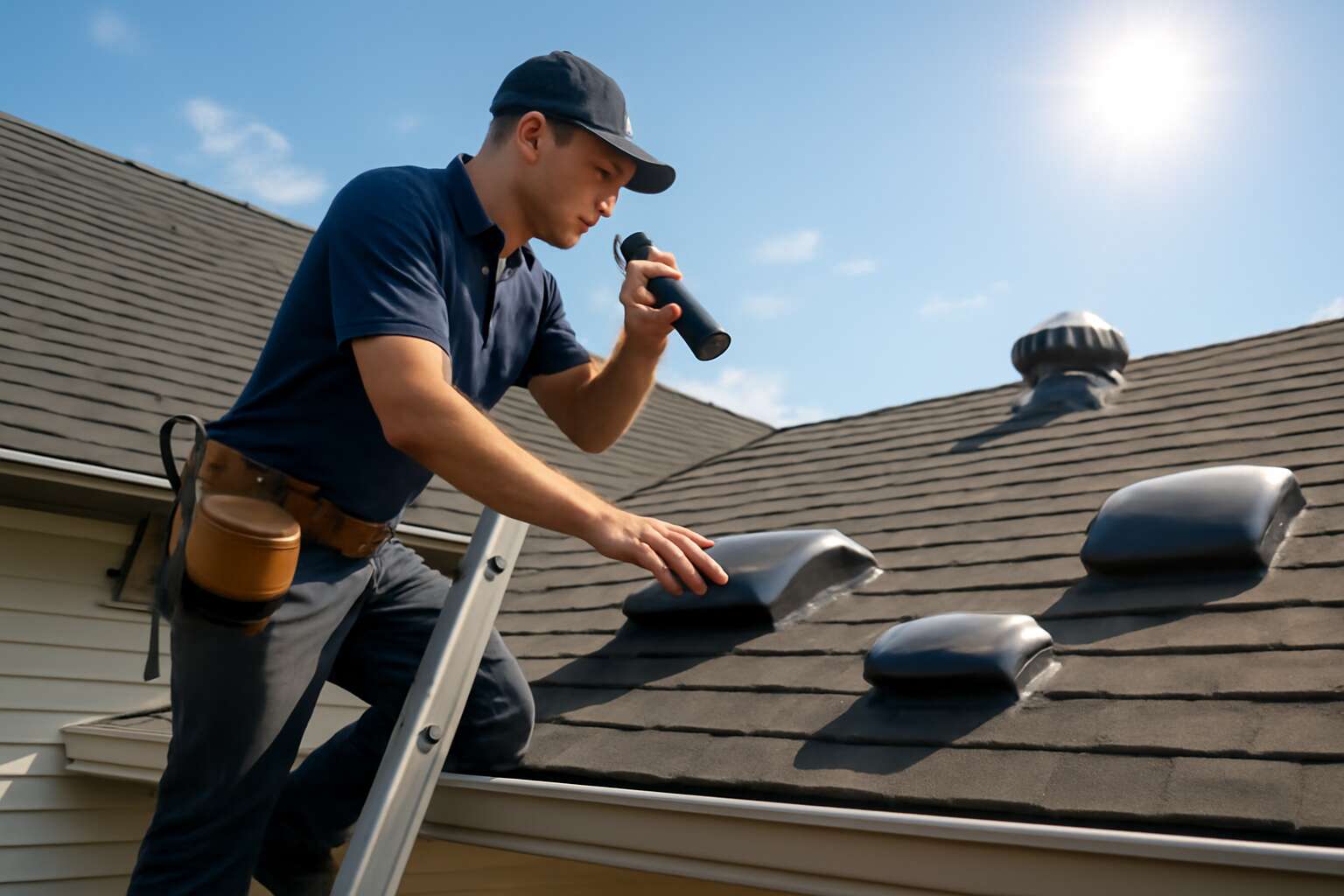 roof vent inspection