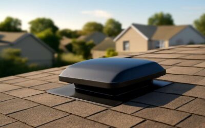 Boost attic comfort with a quiet roof vent that blends power and silence.