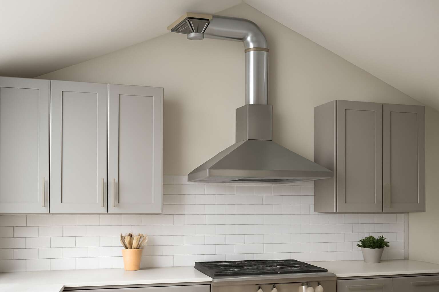 roof vent kit for range hood