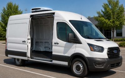 Install a roof vent for cargo van to beat heat and stale air.