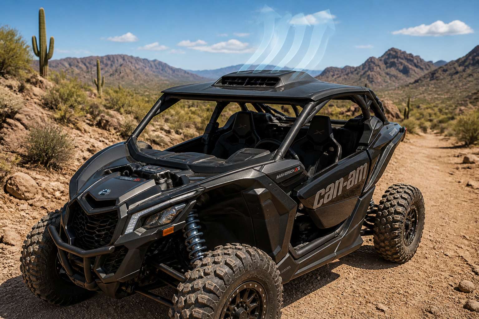 can am maverick roof vent